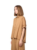 Max Mara Beachwear - Camicia Bchpittura - 2616111029600-002 - Cammello