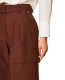 Twinset - Bermuda c/Cintura - 261ap2082-10780 - Chocolate Lab