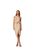 Twinset - Gonna Midi A Portafoglio - 261ap208B-13191 - Safari