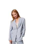 Twinset - Blazer - 261ap2170-13284 - Skyline Pinstripe