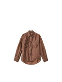 Twinset - Camicia M/L - 261ap2186-10780 - Chocolate Lab