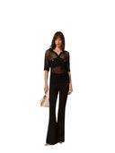 Twinset - Polo In Maglia M/C - 261ap3033-00006 - Nero-Barbara1999