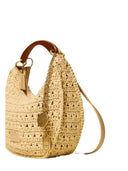 Twinset - Hobo Media Effetto Intrecciato - 261tb7381-00193 - Paglia