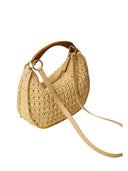 Twinset - Hobo Media Effetto Intrecciato - 261tb7381-00193 - Paglia