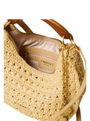 Twinset - Hobo Media Effetto Intrecciato - 261tb7381-00193 - Paglia