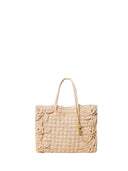 Twinset - Tote Effetto Paglia - 261tb7510-13161 - Delicate Sand
