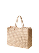 Twinset - Tote Effetto Paglia - 261tb7510-13161 - Delicate Sand