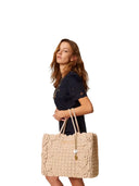 Twinset - Tote Effetto Paglia - 261tb7510-13161 - Delicate Sand