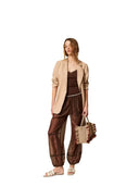 Twinset - Top In Maglia A Coste - 261tf3011-12110 - Coffee Liqueur