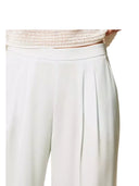 Twinset - Pantaloni Wide c/Elastico - 261tp2391-13162 - Aqua