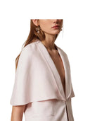 Twinset - Giacca a "Mantella" c/collo a Scialle - 261tp2450-00570 - Sabbia Rosa