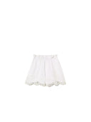 Twinset - Shorts C/Pizzo Intarsiato - 261tt2183-00001 - Bianco Ottico