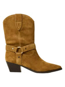 Twinset - Stivaletto In Pelle - 262Tcp126-05065 - Oak