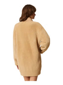 Twinset - Caban in panno double di misto lana - 262TP2490-00310 - Canapa
