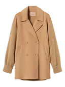 Twinset - Caban in panno double di misto lana - 262TP2490-00310 - Canapa