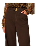 Twinset - Pantalone Seasonal Fit In Bull - 262Tp2550-13411 - Darkness Brown