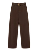 Twinset - Pantalone Seasonal Fit In Bull - 262Tp2550-13411 - Darkness Brown