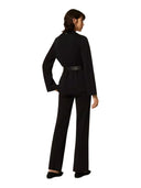 Twinset - Pantalone Palazzo In Maglia - 262Tp3540-00006 - Nero