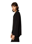 Twinset - Camicia M/L In Maglia - 262Tp3541-00006 - Nero