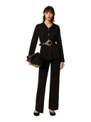 Twinset - Camicia M/L In Maglia - 262Tp3541-00006 - Nero