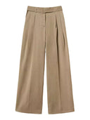 Twinset - Pantalone Largo c/Cintura - 26Tt2220-00369 - Mastice
