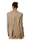 Twinset - Blazer Monopetto - 26Tt2222-00369 - Mastice