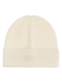 Diesel - Berretto a costine con ricamo D - A040920Daob-129-103 - Ivory