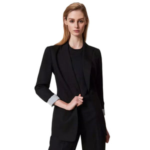 Immagine di Twinset - Blazer Monopetto - 251Te2140-00006 - Nero - Blazer di Twinset disponibile su Barbara1999.