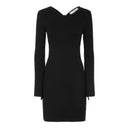 Immagine di Akep - Abito Cut Out Con Ring - Vskd07045-V1 - Nero - Abito di Akep disponibile su Barbara1999.