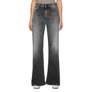 Immagine di Dondup - Pantalone Amber - Dp619-Dse362D-Iq6-Dd-999 - Nero - Jeans di Dondup disponibile su Barbara1999.