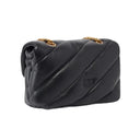 pinko - love puff mini cl sheep nappa - 100039-a0f2-z99q - nero-antique gold