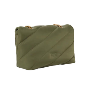 Immagine di Pinko - Love Puff Classic Cl Recycled - 100038-A05F-X25Q - Scricciolo-Antique Gold - Borsa a Tracolla di Pinko disponibile su Barbara1999.
