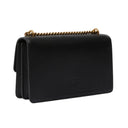 pinko - love one classic dc vitello se - 100941-a0f1-z99q - nero-antique gold