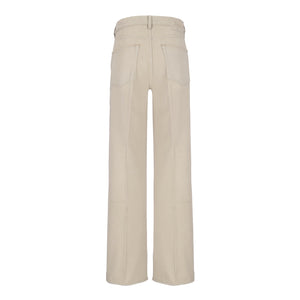 Immagine di Laneus - Jeans Denim Pants Loose Woman - S5Lawodp261-015 - Beige - Jeans di Laneus disponibile su Barbara1999.
