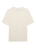 amish - t-shirt girocollo con stampa no rules - amu146cn22-xxxx-c0069 - white