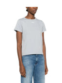 Pinko - T-Shirt Basico Jersey Logo Sta - 100373-A34F-E87 - Azzurro Arona