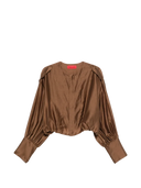 The Latest - Camicia Diana 4007 T0161 Mussola Leggera - Tlw04007T0161Abtp-T0032 - Chocolate