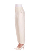 Max Mara MM - Pantalone In Jersey Mmlpaio - 2616781057600-001 - Avorio