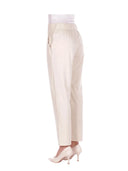 Max Mara MM - Pantalone In Jersey Mmlpaio - 2616781057600-001 - Avorio