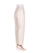 Max Mara MM - Pantalone In Jersey Mmlpaio - 2616781057600-001 - Avorio