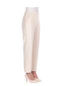 Max Mara MM - Pantalone In Jersey Mmlpaio - 2616781057600-001 - Avorio