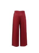 Max Mara Studio - Pantalone Lungo Msttartufo - 2616131012600-066 - Mattone Rosso
