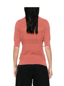 Essentiel Antwerp - Polo Jarts in Maglia con Fiocchi - Jarts-Er07 - Etruscan Red