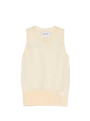Alpha Studio - Girocollo S/Maniche Light Layers - Ad-6090C-2013 - Vaniglia