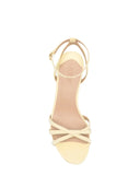 Lauren Ralph Lauren - Sandali Kendyl in pelle scamosciata con tacco - 802P06395003 - Yellow