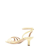 Lauren Ralph Lauren - Sandali Kendyl in pelle scamosciata con tacco - 802P06395003 - Yellow