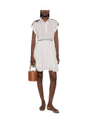 Ermanno Firenze - Abito Midi - D48EQ083ES2-Q083-725 - Off White/Moro