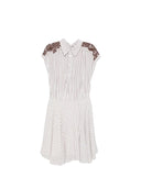 Ermanno Firenze - Abito Midi - D48EQ083ES2-Q083-725 - Off White/Moro