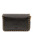 Pinko - Borsa a tracolla Baby Love Bag One Slouchy pelle - 107345A2Jg-Z99Q - Nero-Antique Gold