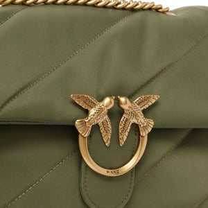 Immagine di Pinko - Love Puff Classic Cl Recycled - 100038-A05F-X25Q - Scricciolo-Antique Gold - Borsa a Tracolla di Pinko disponibile su Barbara1999.